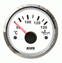 Oil Temp. Gauge - Model - CPYR - 50~150℃ - SS 316 - White - KY14102 - Kusauto